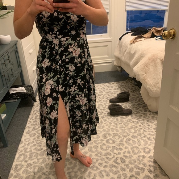 Lulu’s midi flowery flower dress - Picture 2 of 4